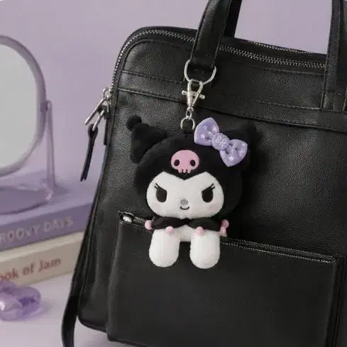 [BUNJANG] Baskin Robbins Kuromi Doll Sanrio Photocard Holder / 베스킨라빈스 쿠로미 인형 산리오 포토카드 홀더