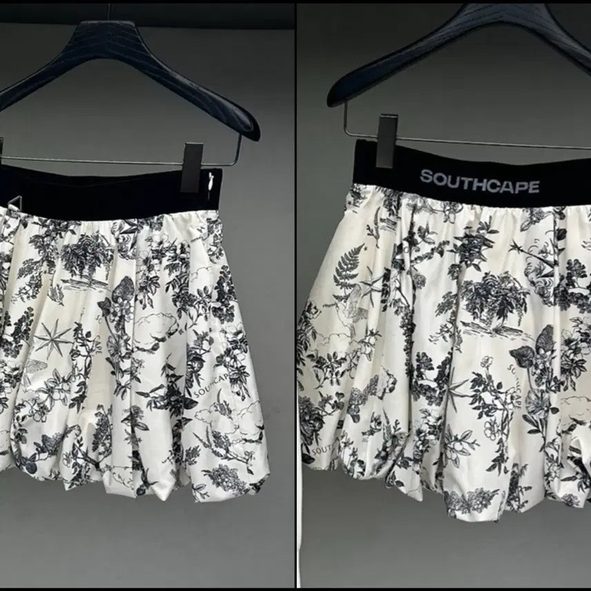 [BUNJANG] Southcape Women's Printed Elastic Waist Skirt / #사우스케이프 #SOUTHCAPE 여성골프의류