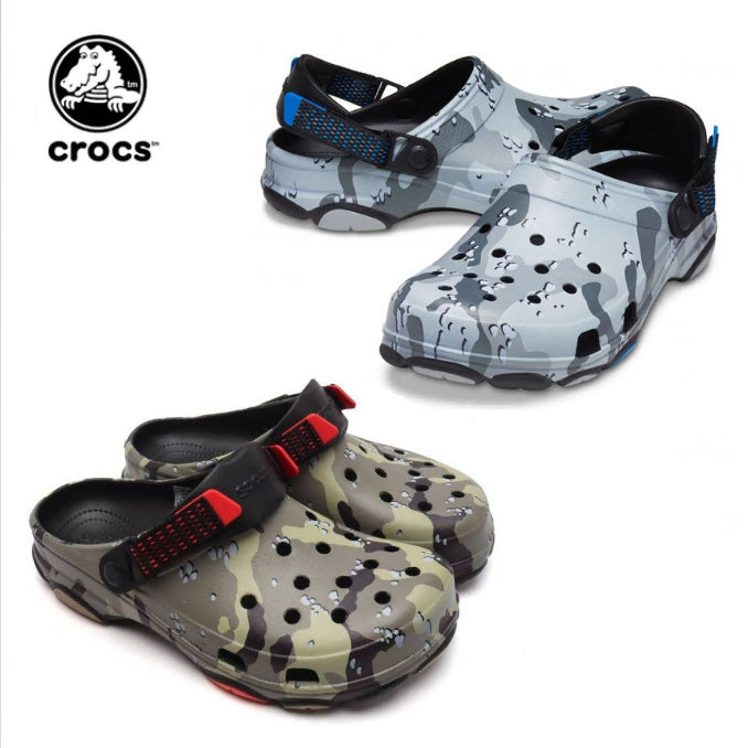 [BUNJANG] Crocs All Terrain Camo Clogs / 새상품 크록스 올터레인 카모 270 280 레드,블루