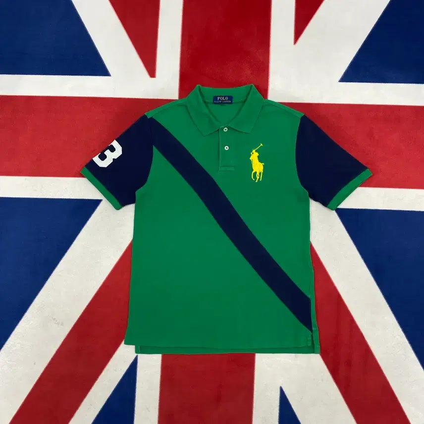 [BUNJANG] Polo Ralph Lauren Big Pony Half Sleeve Polo Shirt Women's Size 55 / 폴로 빅포니 반팔 카라티 실측 여성 55