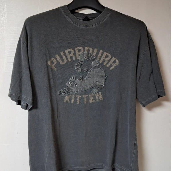 [BUNJANG] CPGHSTUDIO Puffer Cat Graphic T-Shirt Medium / CPGHSTUDIO 퍼퍼캣 그래픽 반팔티 M