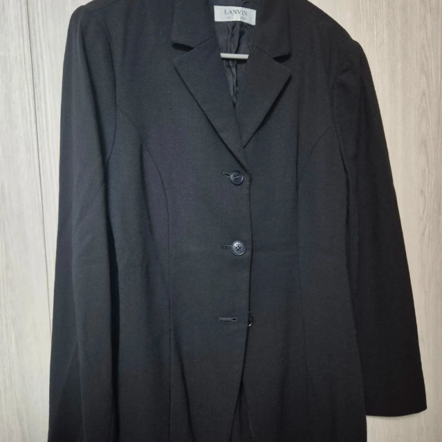[BUNJANG] Lanvin La Collection Black Wool Jacket / 랑방 LANVIN La Collection 블랙 울자켓
