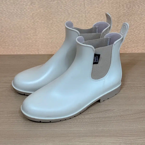[BUNJANG] Rockfish Women's Chelsea Boots Rain Boots Cream / 락피쉬 여성 첼시부츠 레인부츠 장화 uk6 크림컬러 245-250