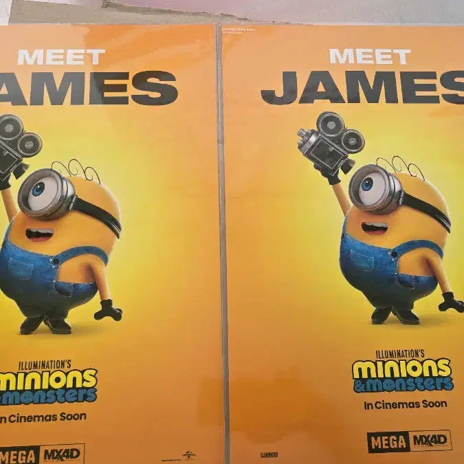 [BUNJANG] Minions & Monsters MEGA MX4D Poster (A3, Post-processing) / 미니언즈&몬스터즈 MEGA MX4D 포스터 (A3,후가공) 팝니다