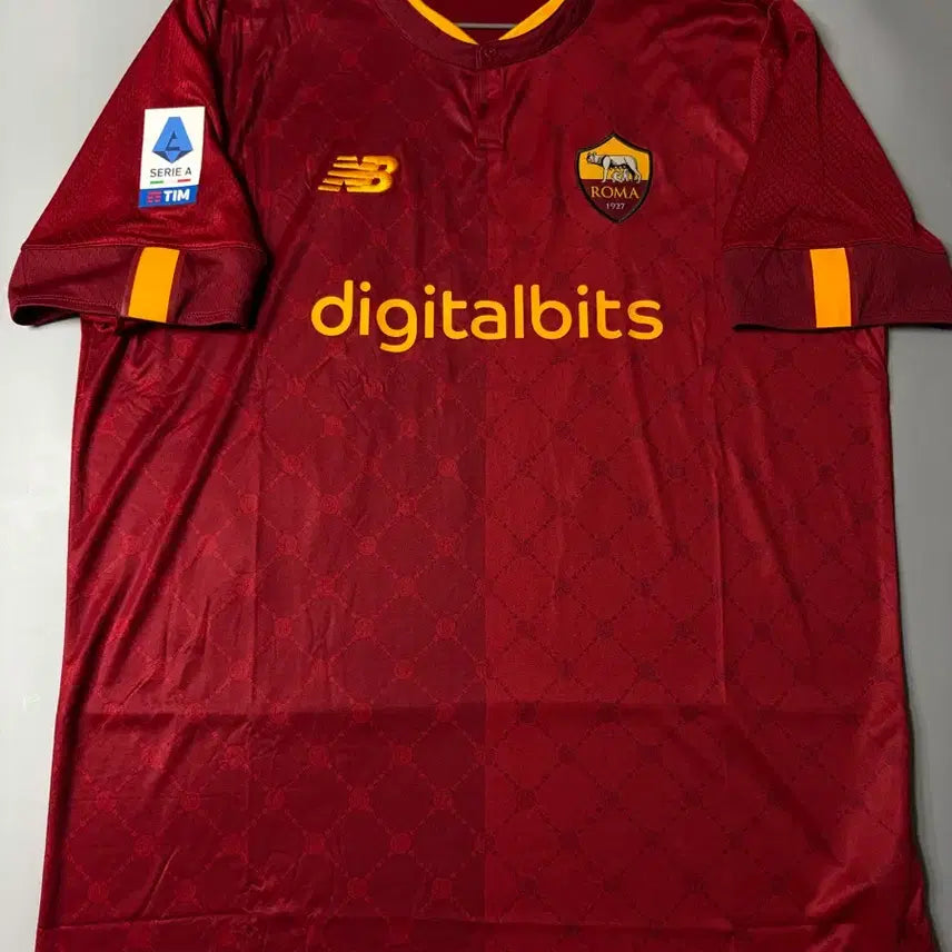 [BUNJANG] AS Roma 22-23 Home Short Sleeve Paulo Dybala Jersey XL / 22-23 AS로마 홈 반팔 디발라