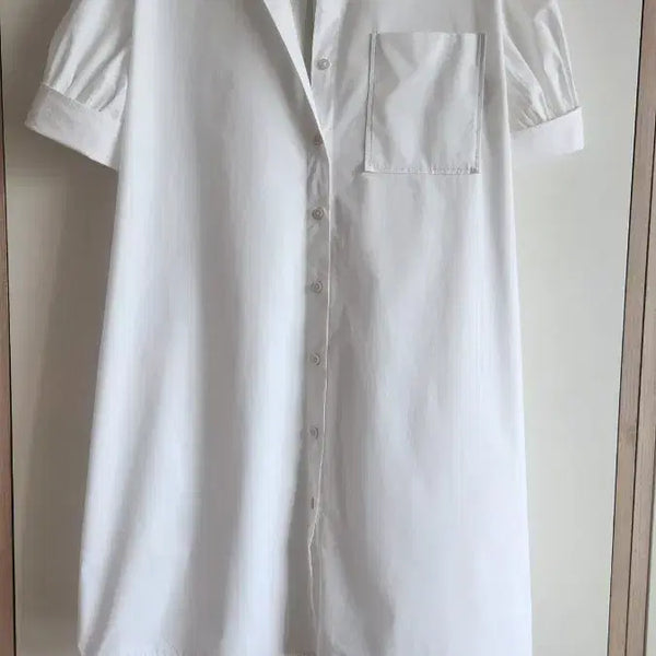 [BUNJANG] COS 2024 White Shirt Dress / 2024  COS 화이트고급셔츠원피스