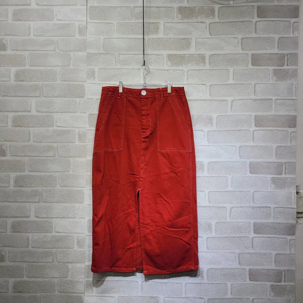 [BUNJANG] Red Skirt Size 30 / ㅎ1394 레드 스커트 30