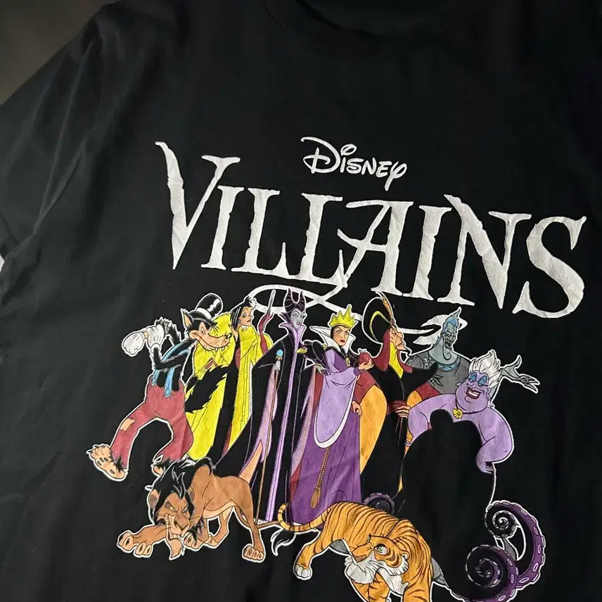 [BUNJANG] 00s Vintage Disney Villains Character T-Shirt / 00s 빈티지 디즈니 빌런 캐릭터 티셔츠