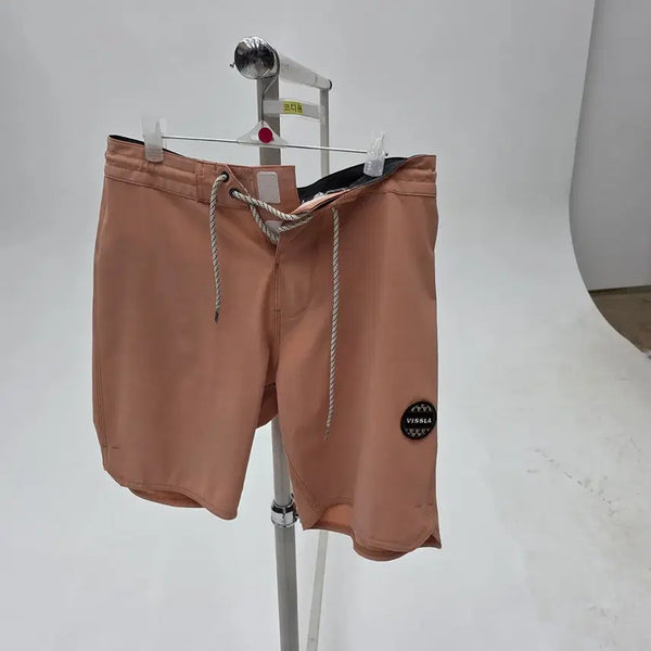[BUNJANG] VISSLA Solid Set Boardshorts (Clay) / [새상품급/30] 비슬라(VISSLA) 솔리드 셋 보드숏 반바지 (클레이