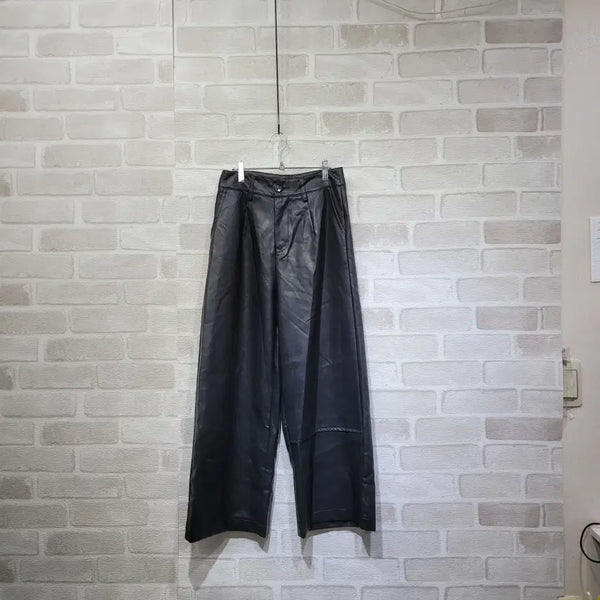 [BUNJANG] Fake Leather Pants S / ㅎ1390 페이크레더 팬츠 S