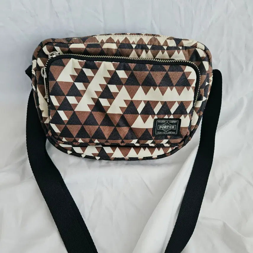 [BUNJANG] Yoshida Porter Uroko Pattern Shoulder Bag S / 요시다 포터 패턴 숄더백 우로코 s (희귀 빈티지)