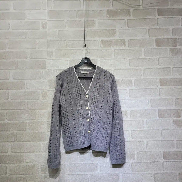 [BUNJANG] Knit Cardigan (Free Size) / ㅎ1424 니트 가디건 F