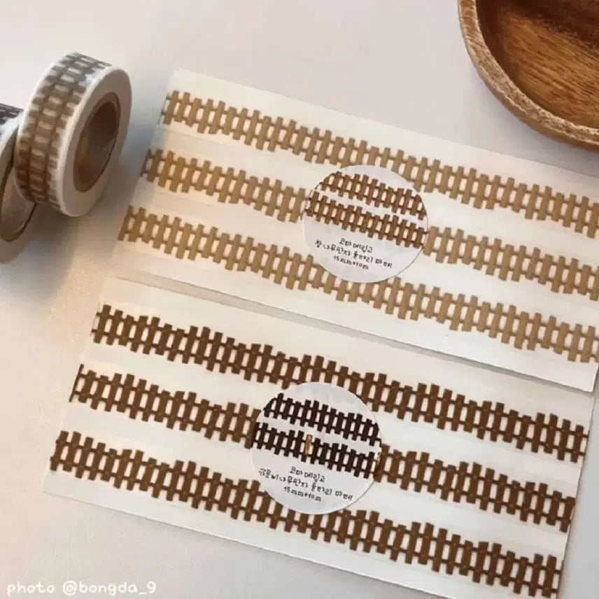 [BUNJANG] Komame Ringo Dot Dot New Washi Tape Set (9 Types) / 코마메링고 닷닷 신상 마테 9종 띵