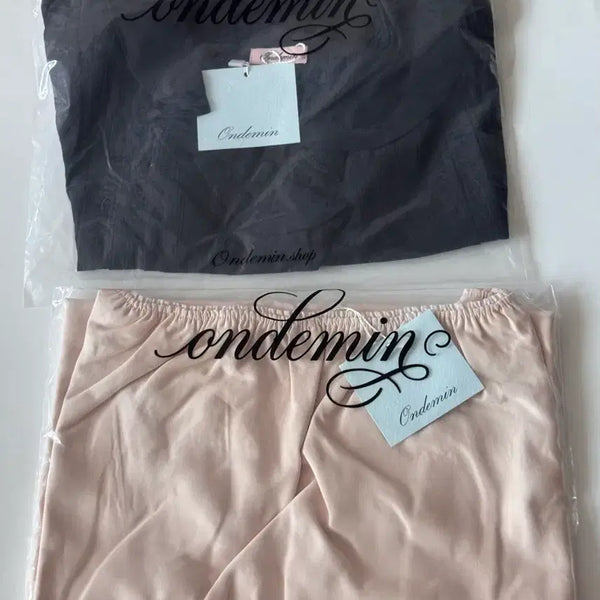 [BUNJANG] ONDEMIN Lilly Navy Blouse + Flow Pink Skirt Set / 일괄/새상품 온드민 릴리 lilly 네이비 블라우스+플로우 핑크스커트