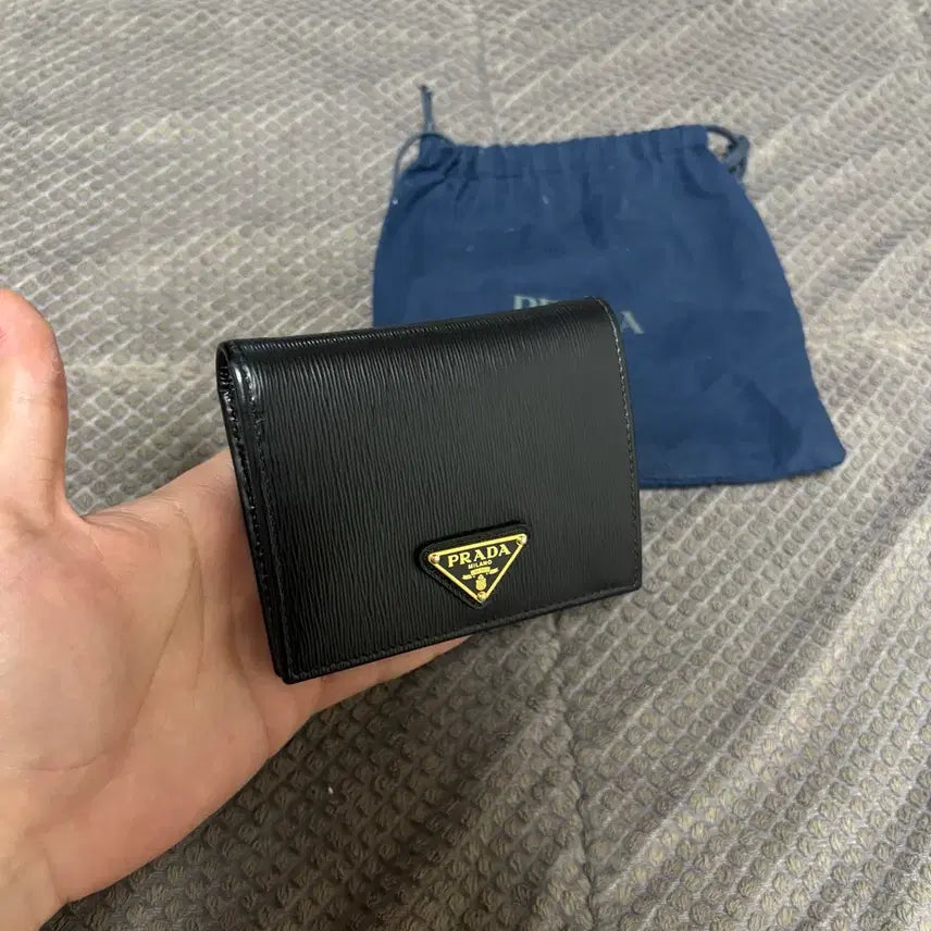 [BUNJANG] Prada Vitello Move Leather Wallet / 프라다 비텔로 무브 레더 반지갑