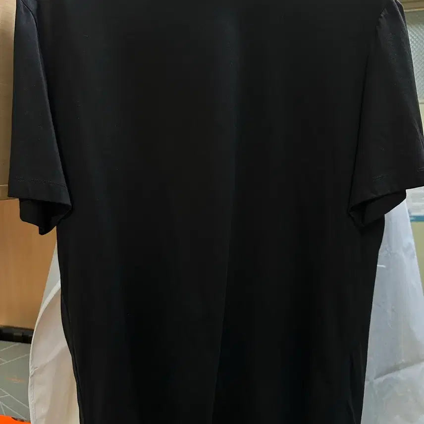 [BUNJANG] System Homme Black Short Sleeve T-Shirt / 시스템 옴므(SYSTEM) 블랙 반팔 (110)