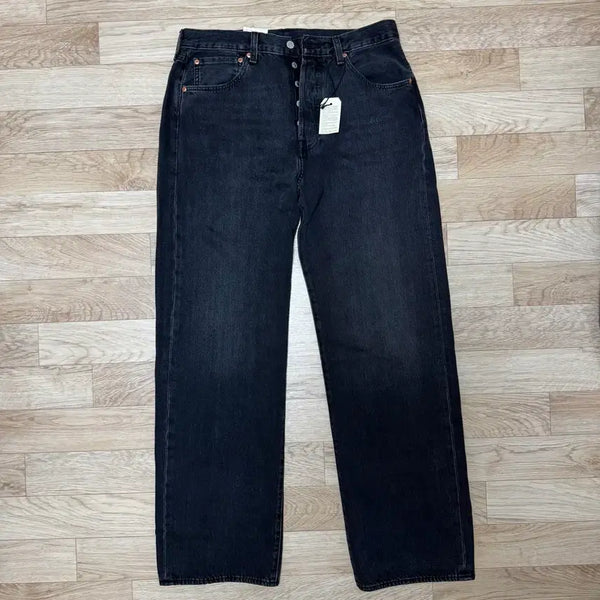 [BUNJANG] Levi's 501 Loose Black Denim Pants 34/34 New / 리바이스 501 루즈 블랙 데님 팬츠 34/34 새상품 판매합니다!
