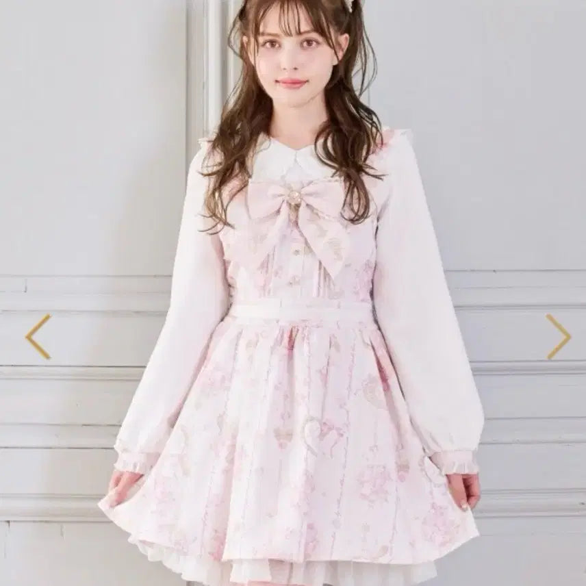 [BUNJANG] Lizlisa Jewelry Dress Pink L / 리즈리사 쥬얼리 원피스 핑크 L
