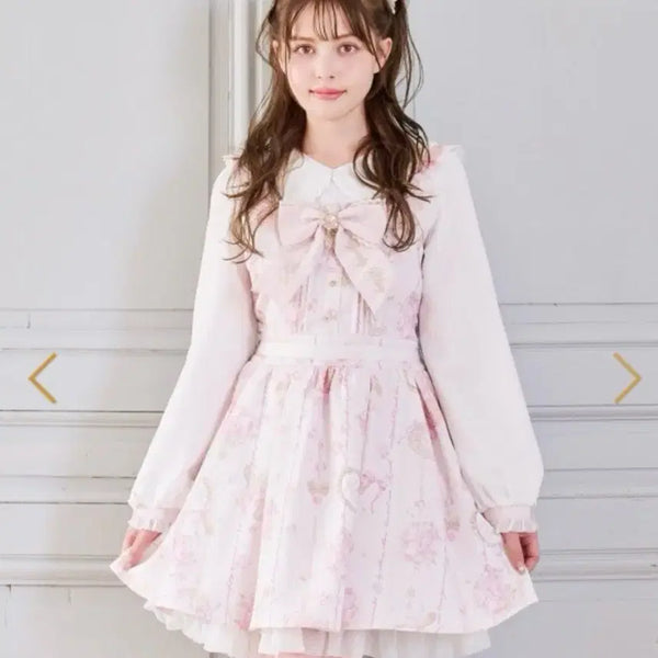 [BUNJANG] Lizlisa Jewelry Dress Pink L / 리즈리사 쥬얼리 원피스 핑크 L