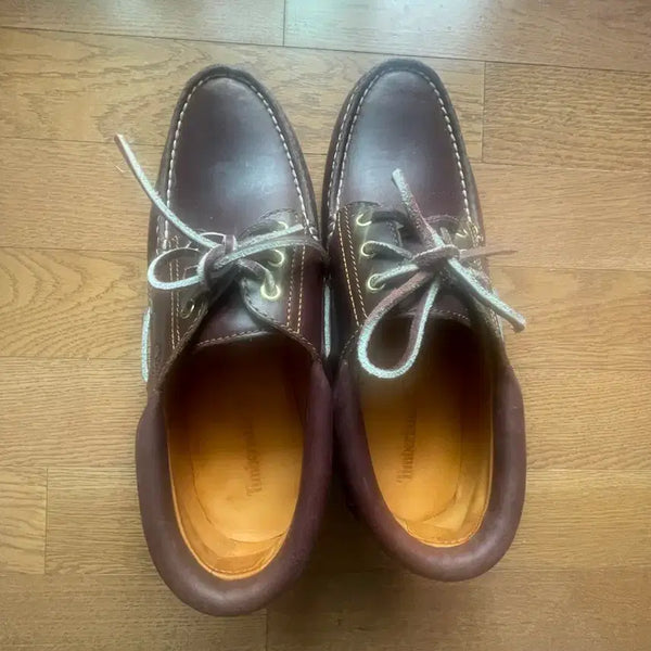 [BUNJANG] Timberland 3-Eye Boat Shoes Burgundy / 팀버랜드 3아이 보트슈즈 버건디