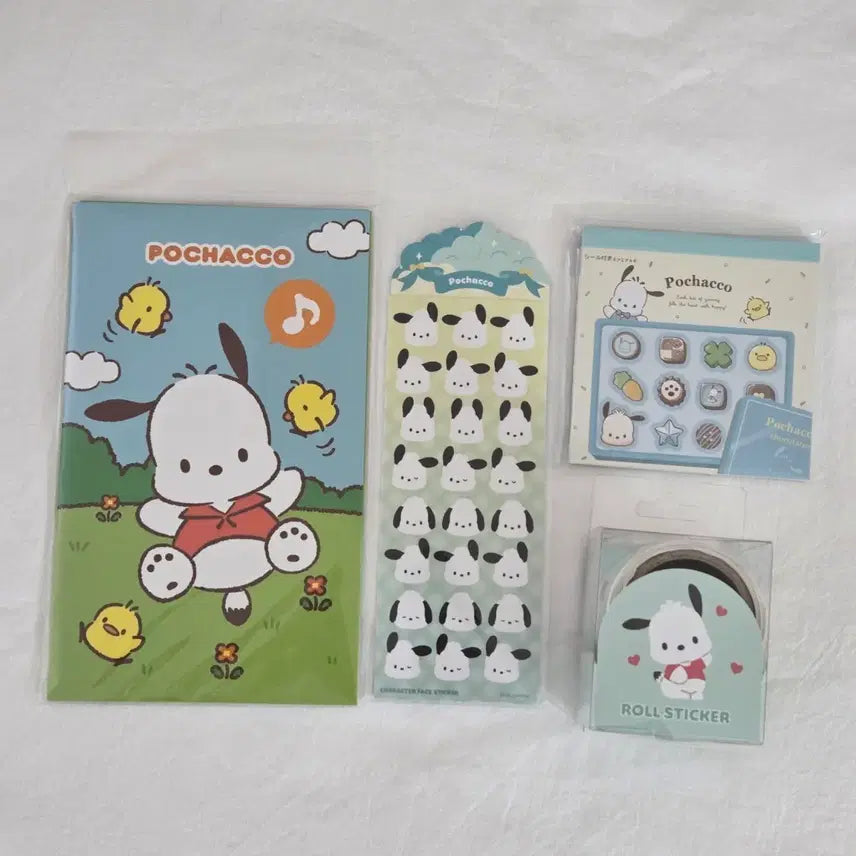 [BUNJANG] Sanrio Pochacco 4-Piece Bundle Set / 포차코 4종 일괄 판매