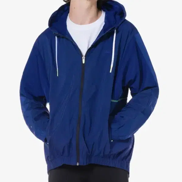 [BUNJANG] Lacoste Lightweight Windbreaker Blue / 라코스테 경량 바람막이 블루