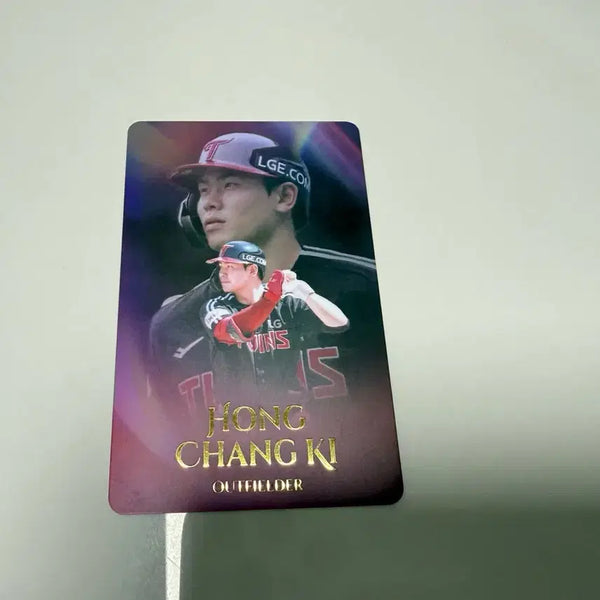 [BUNJANG] LG Twins Hong Chang-ki Photocard / 엘지트윈스 홍창기 포토카드