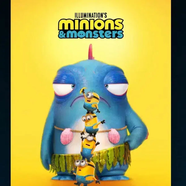 [BUNJANG] Minions: The Rise of Gru 4DX Poster / 미니언즈 몬스터즈 4DX 포스터 15일
