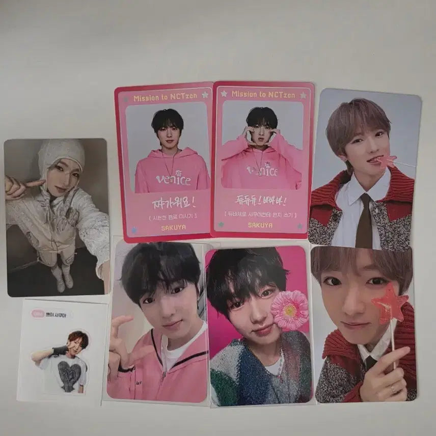 [BUNJANG] NCT WISH Sakuya Bundle Set Photocard / 엔시티위시 사쿠야 포카 일괄