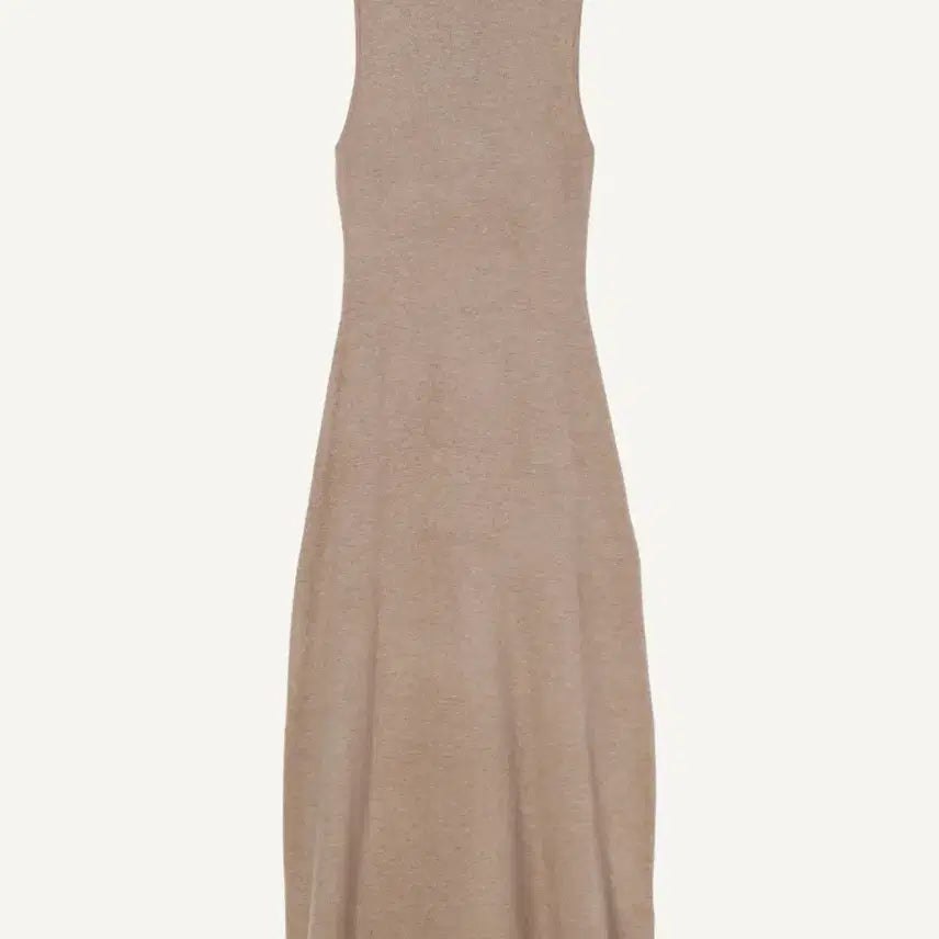 [BUNJANG] Zara Knit Sleeveless Long Dress Beige / 자라)) 니트 베이지 나시 민소매 롱 원피스