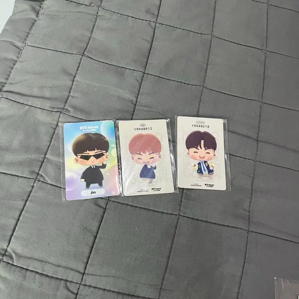 [BUNJANG] BTS Photocard Bundle Set (Jin, J-Hope, RM) / BTS 포토카드 3장 진 제이홉 RM 일괄