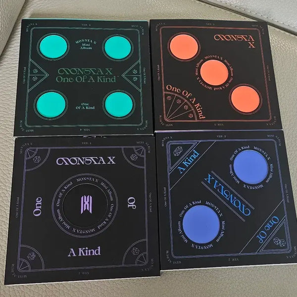 [BUNJANG] Monsta X Mini Album One Of A Kind 4 Set Unsealed / 몬스타엑스 미니앨범 One Of A Kind 4종 세트 개봉앨범 판매