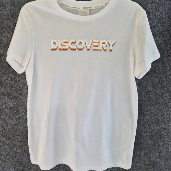 [BUNJANG] Discovery Logo T-Shirt Size 95 / 디스커버리 반팔티 95사이즈 반팔티 판매