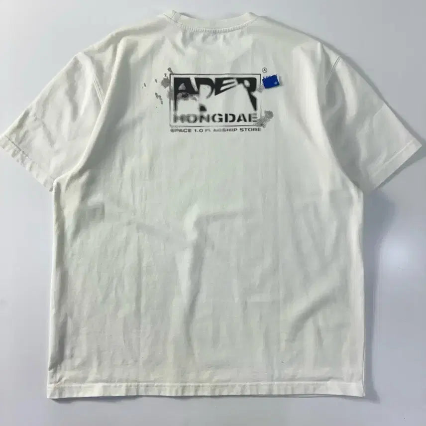 [BUNJANG] Adererror Space 1.0 Hongdae T-Shirt / Adererror  아더에러 스페이스 1.0 홍대 반팔티셔츠