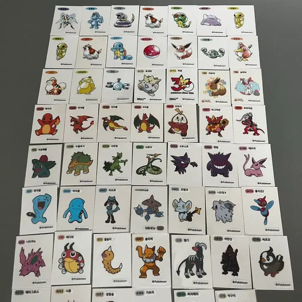 [BUNJANG] Pokemon Sticker Tteubosil Bundle Set / 포켓몬 스티커 띠부실 판매합니다