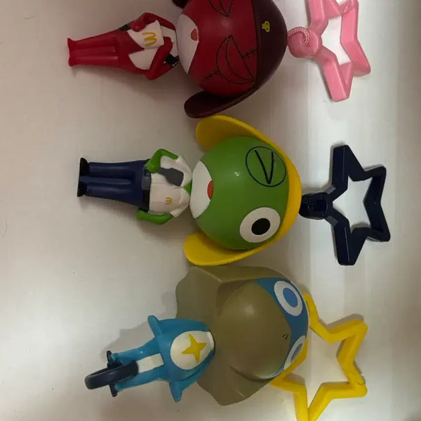 [BUNJANG] Sergeant Keroro McDonald's 3-Item Set Bundle / 일괄) 고전 케로로 중사 맥도날드 3종 세트