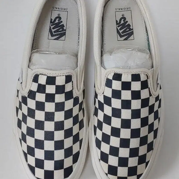 [BUNJANG] Vans Vault OG Classic Slip-On LX Checkerboard / [270]반스 구형 볼트 OG 클래식 슬립온 LX 체커보드
