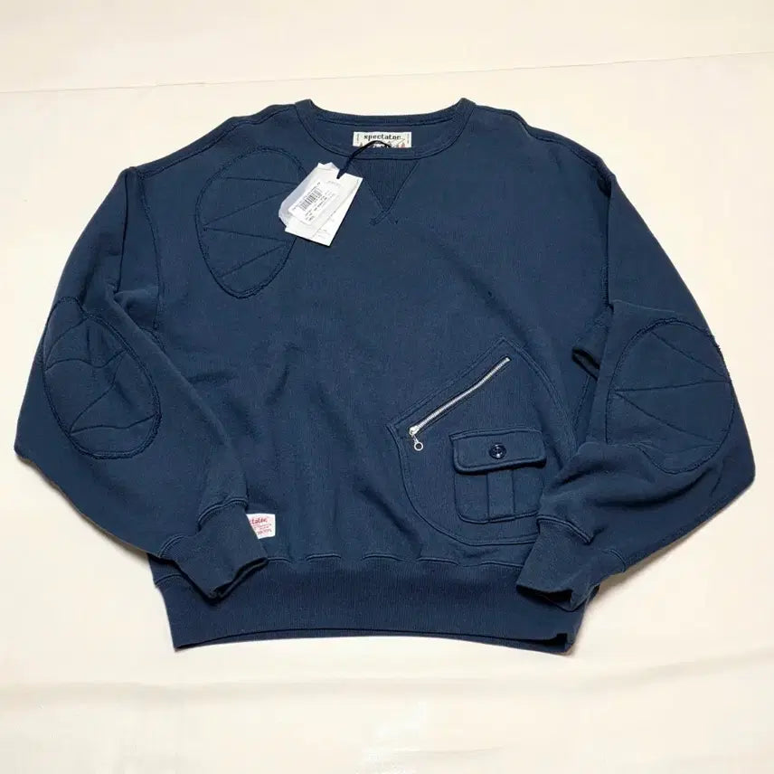 [BUNJANG] Henry Cotton Spectator 60s Sweat Jumper Navy / (46-95) 헨리코튼 스펙테이터 ffc 60s 스웻 스웨트 점퍼