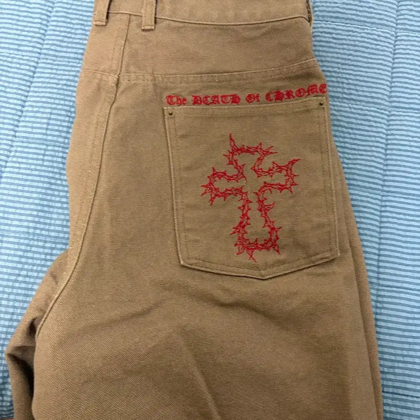 [BUNJANG] Aoiro Death of Chrome Crown Work Pants / 아오이로 데스 오브 크롬 크라운 워크 팬츠