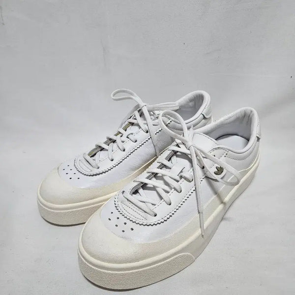[BUNJANG] Adidas Nocombs Triple White Sneakers Size 250 / 아디다스 누콤브 트리플화이트 스니커즈 250
