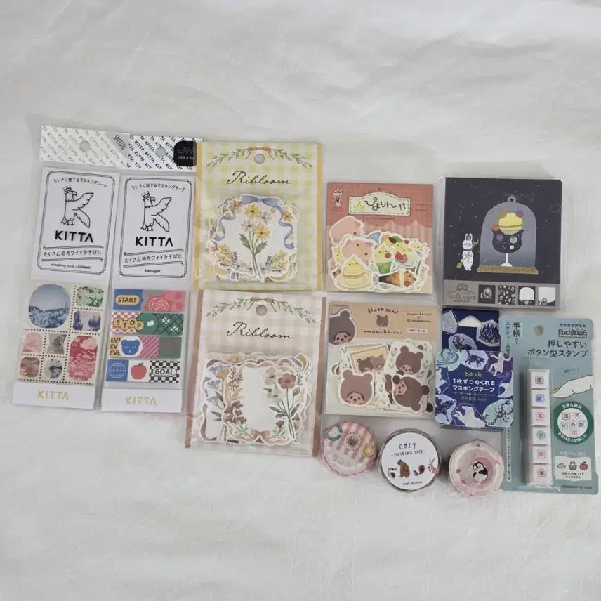 [BUNJANG] 12 Types of Stationery Supplies Bundle / 다꾸용품 문구 12종 일괄 판매