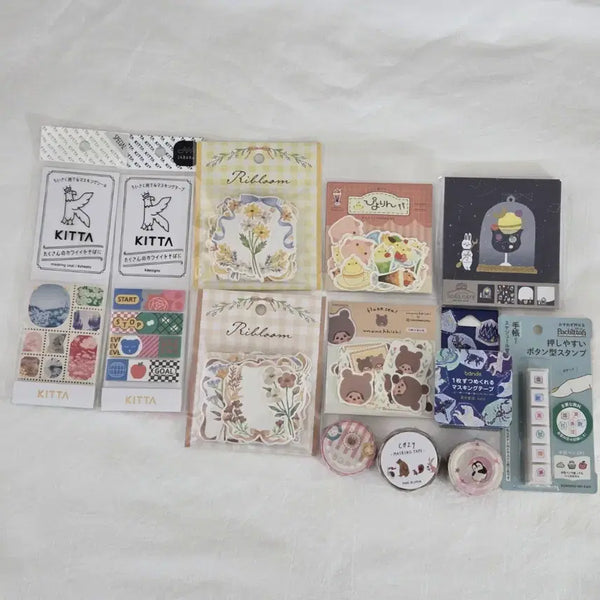 [BUNJANG] 12 Types of Stationery Supplies Bundle / 다꾸용품 문구 12종 일괄 판매