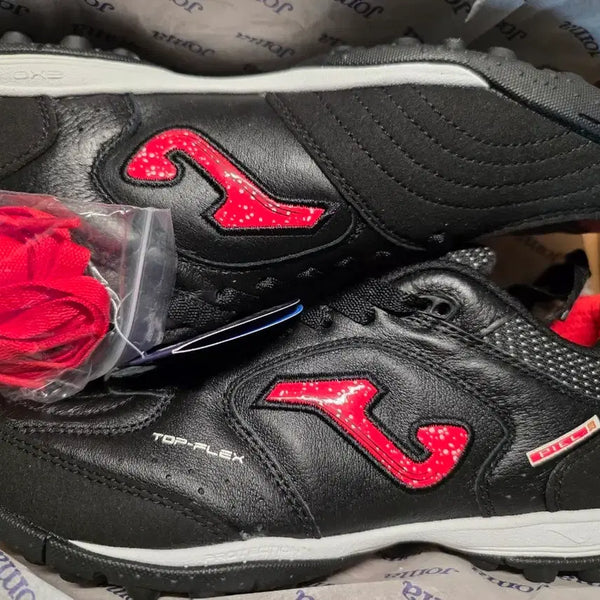 [BUNJANG] Joma Topflex TF Futsal Shoes Black/Red / 조마 탑플렉스 TF 검빨