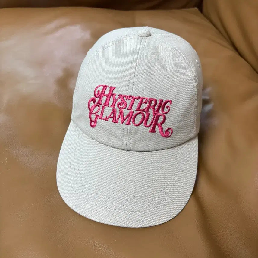 [BUNJANG] Hysteric Glamour 6-Panel Wicked Tan Beige Ball Cap / 히스테릭글래머 6패널 볼캡 모자 위키드 탄 베이지