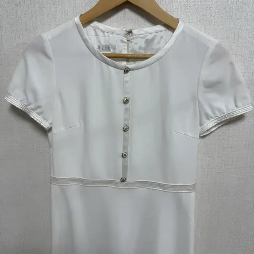 [BUNJANG] OZOC White Midi Dress Size 55 / OZOC 원피스 화이트 55