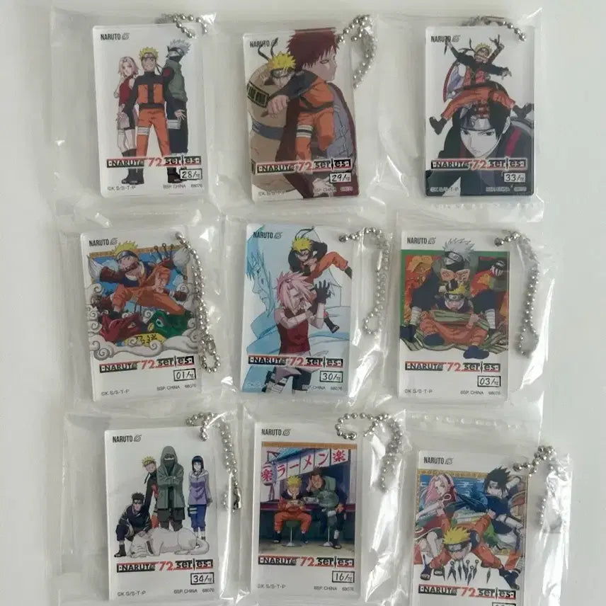 [BUNJANG] Naruto Kazekage Retrieval Arc Ichiban Kuji H Prize Acrylic Keychain Full Set Bundle / 나루토 제일복권 카제카게 탈환편 H상 아크릴 키링 전종 일괄