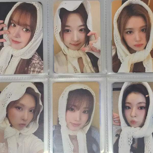 [BUNJANG] NMIXX Scarf Photocard Set 6 Types Forward NO MISSION / 엔믹스 스카프 포카 세트 6종 포워드 노밧미