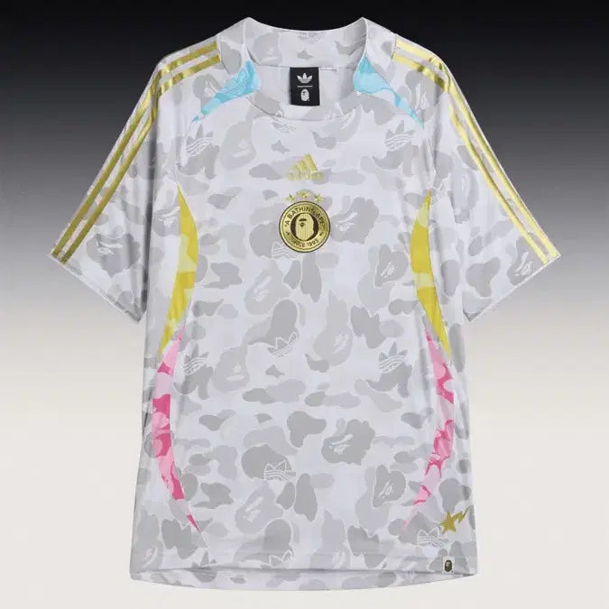 [BUNJANG] Adidas x BAPE Teamgeist Jersey White XL / Adidas x BAPE 아디다스 베이프 팀가이스트 저지 화이트