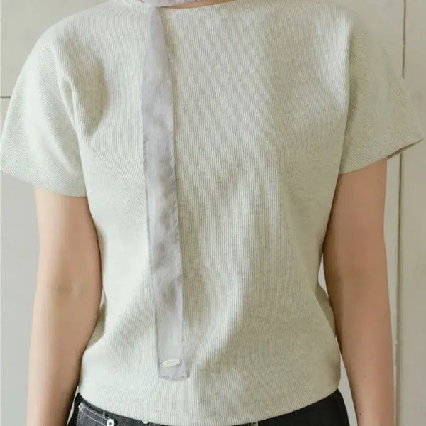 [BUNJANG] Yuje Rib Pullover Top / 유제 yuje RIB PULLOVER TOP