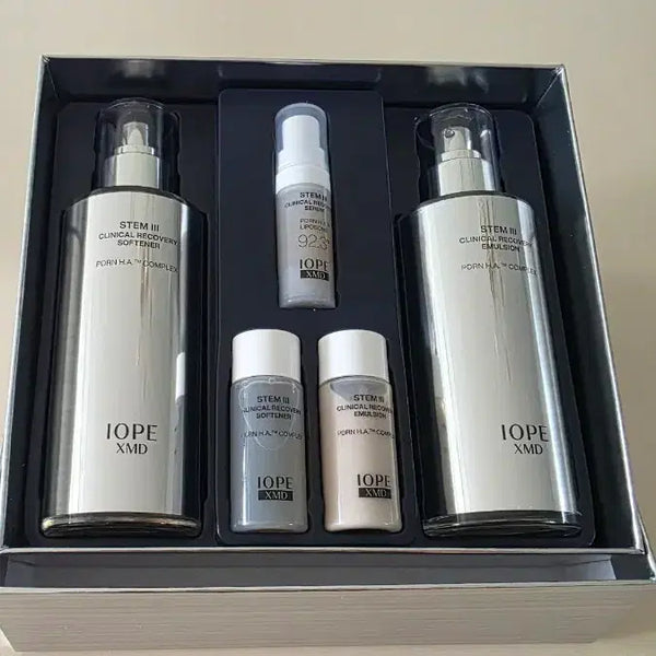 [BUNJANG] IOPE Stem3 Clinical Recovery Special 2-Item Set with Shopping Bag & Samples / (새상품) 아이오페 스템3 스페셜 2종 세트(쇼핑백+샘플)
